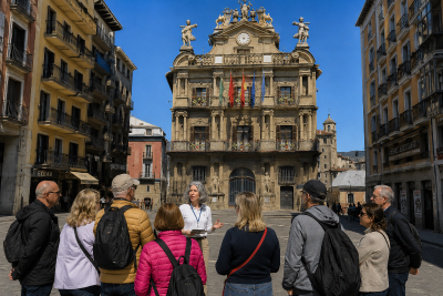 visita guiada por la capital navarra